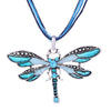 Multi-Layer Chain Bohemian Dragonfly Necklaces