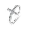 Cross Silver Fashion Rings for Women