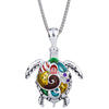 High Quality Silver Plated Turtle Necklace