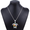 High Quality Silver Plated Turtle Necklace